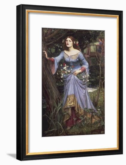 Ophelia, 1910-John William Waterhouse-Framed Giclee Print