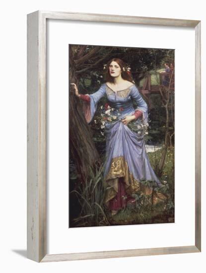 Ophelia, 1910-John William Waterhouse-Framed Giclee Print