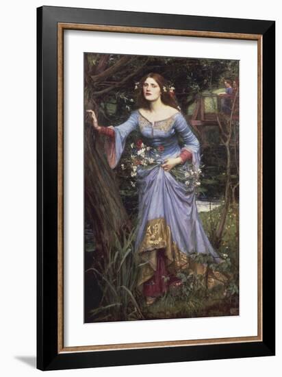 Ophelia, 1910-John William Waterhouse-Framed Giclee Print