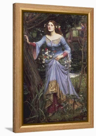 Ophelia, 1910-John William Waterhouse-Framed Premier Image Canvas