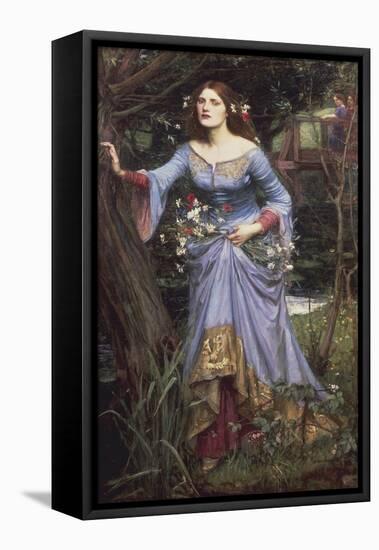 Ophelia, 1910-John William Waterhouse-Framed Premier Image Canvas