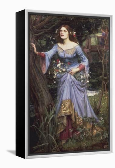 Ophelia, 1910-John William Waterhouse-Framed Premier Image Canvas