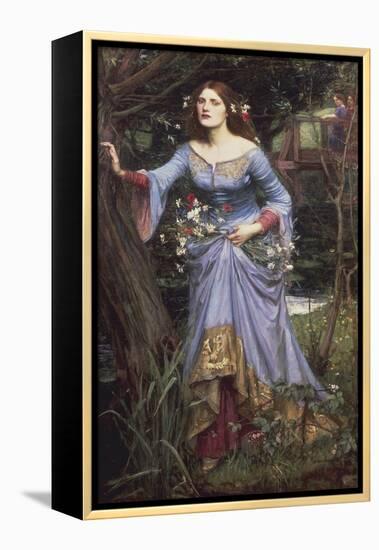 Ophelia, 1910-John William Waterhouse-Framed Premier Image Canvas