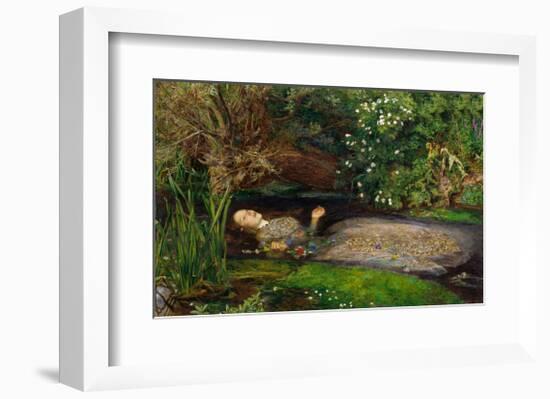 Ophelia, ca. 1851-John Everett Millais-Framed Giclee Print