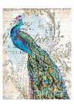 Peacock 1-Ophelia & Co^-Mounted Art Print