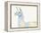 Ophelia Crop Blue-Avery Tillmon-Framed Stretched Canvas