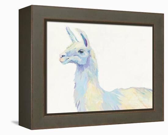 Ophelia Crop Blue-Avery Tillmon-Framed Stretched Canvas