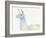 Ophelia Crop Blue-Avery Tillmon-Framed Art Print