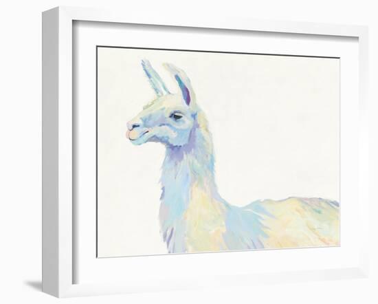 Ophelia Crop Blue-Avery Tillmon-Framed Art Print