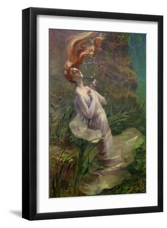 Ophelia Drowning, 1895' Giclee Print - Paul Albert Steck | Art.com