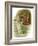 Ophelia, mad with grief, mourns Polonius' death-Harold Copping-Framed Giclee Print