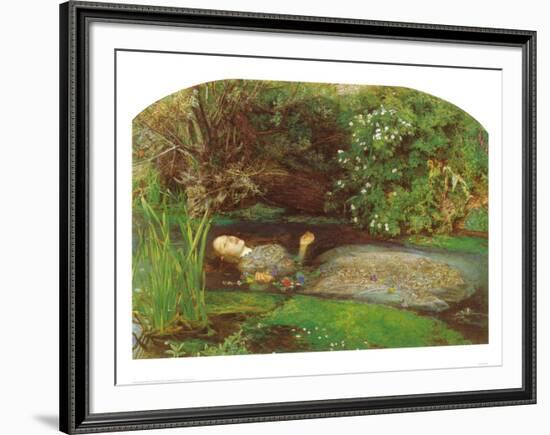 Ophelia-John Everett Millais-Framed Giclee Print