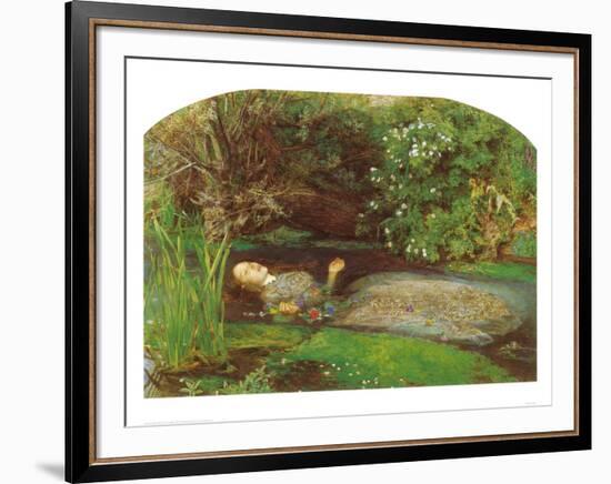 Ophelia-John Everett Millais-Framed Giclee Print