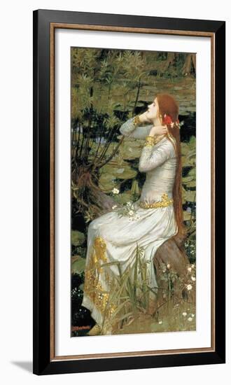 Ophelia-John William Waterhouse-Framed Giclee Print