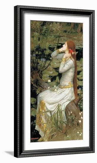 Ophelia-John William Waterhouse-Framed Giclee Print