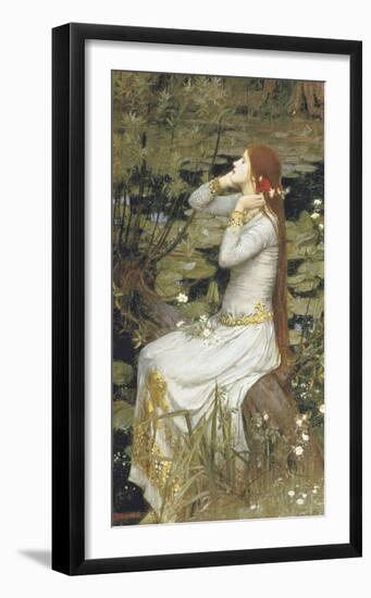 Ophelia-John William Waterhouse-Framed Premium Giclee Print