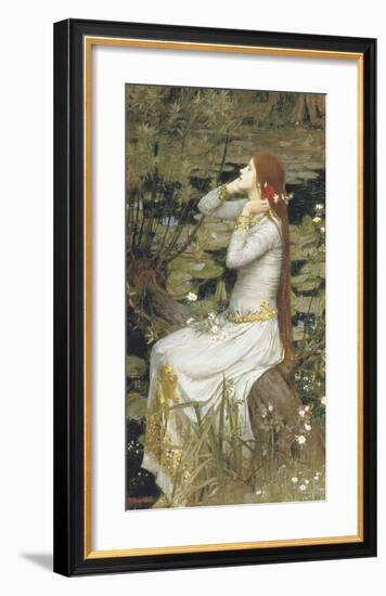Ophelia-John William Waterhouse-Framed Premium Giclee Print
