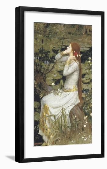 Ophelia-John William Waterhouse-Framed Premium Giclee Print