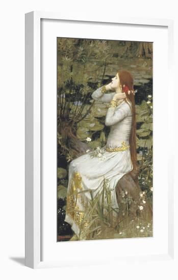 Ophelia-John William Waterhouse-Framed Premium Giclee Print