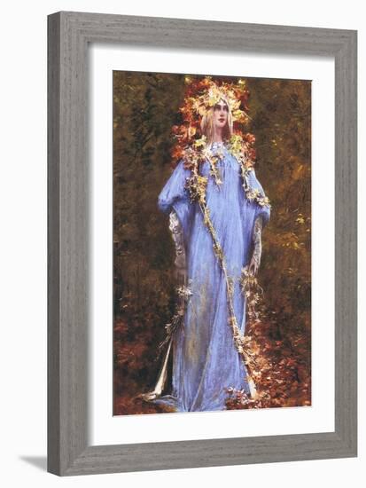 Ophelia-Georges Clairin-Framed Giclee Print