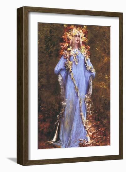 Ophelia-Georges Clairin-Framed Giclee Print