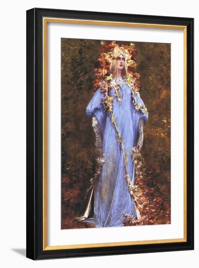 Ophelia-Georges Clairin-Framed Giclee Print