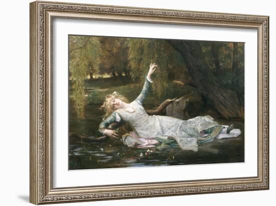 Ophelia-Alexandre Cabanel-Framed Giclee Print