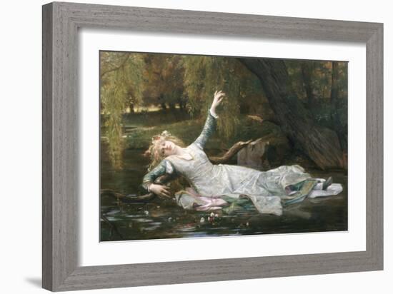 Ophelia-Alexandre Cabanel-Framed Giclee Print