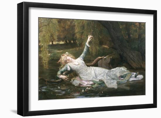 Ophelia-Alexandre Cabanel-Framed Giclee Print