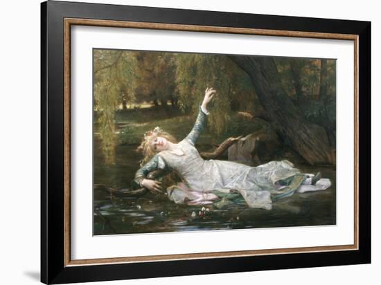 Ophelia-Alexandre Cabanel-Framed Giclee Print