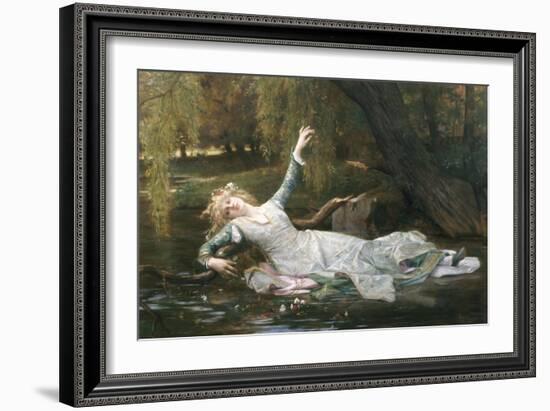 Ophelia-Alexandre Cabanel-Framed Giclee Print