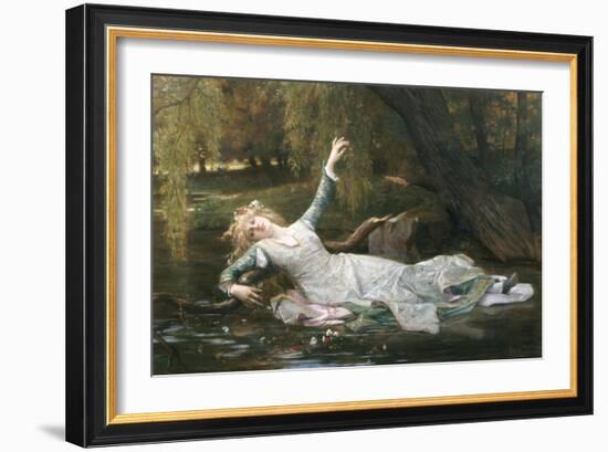 Ophelia-Alexandre Cabanel-Framed Giclee Print