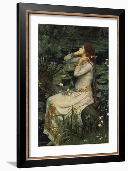 Ophelia-John William Waterhouse-Framed Giclee Print