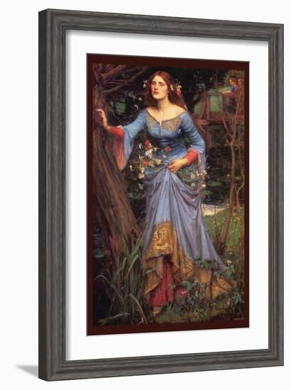 Ophelia-John William Waterhouse-Framed Art Print