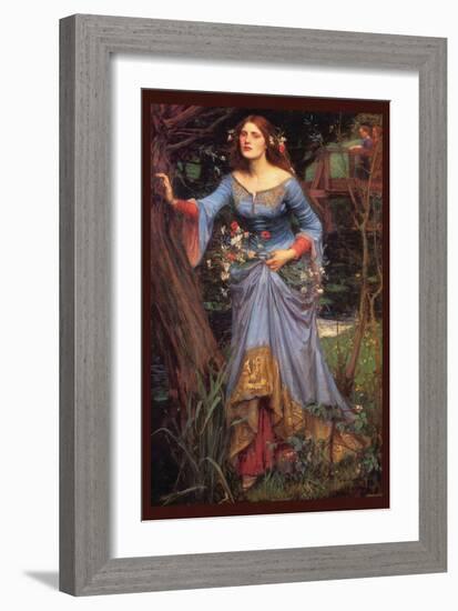 Ophelia-John William Waterhouse-Framed Art Print