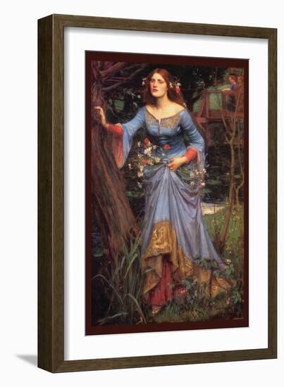 Ophelia-John William Waterhouse-Framed Art Print