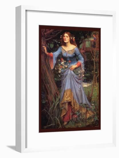 Ophelia-John William Waterhouse-Framed Art Print