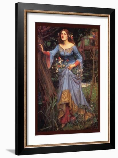 Ophelia-John William Waterhouse-Framed Art Print