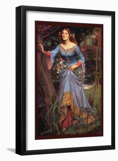 Ophelia-John William Waterhouse-Framed Art Print