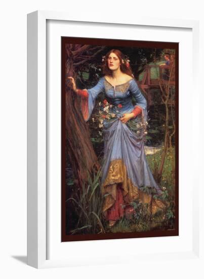 Ophelia-John William Waterhouse-Framed Art Print