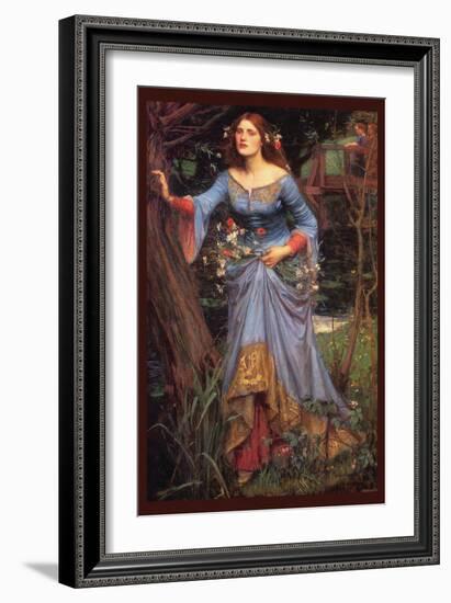 Ophelia-John William Waterhouse-Framed Art Print