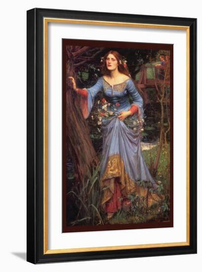 Ophelia-John William Waterhouse-Framed Art Print