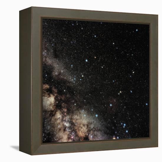 Ophiuchus Constellation-Eckhard Slawik-Framed Premier Image Canvas