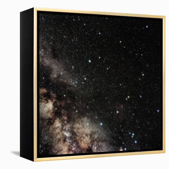 Ophiuchus Constellation-Eckhard Slawik-Framed Premier Image Canvas