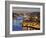 Oporto, Ribeira, UNESCO World Heritage Site at Dusk, Portugal-Mauricio Abreu-Framed Photographic Print