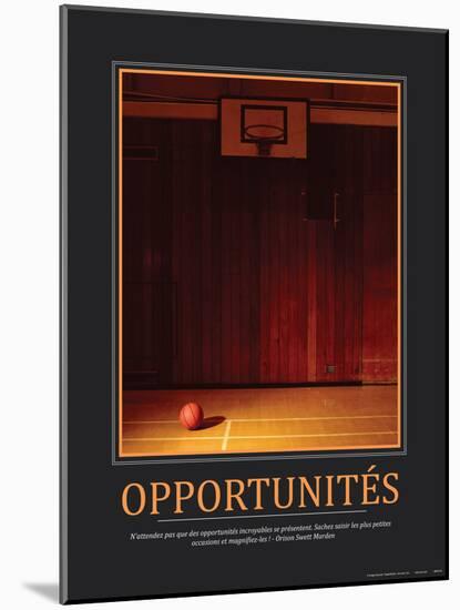 Opportunités (French Translation)-null-Mounted Photo