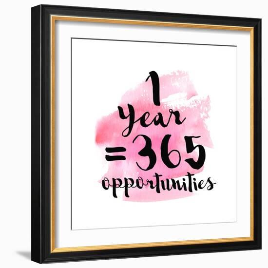 Opportunities-Bella Dos Santos-Framed Art Print