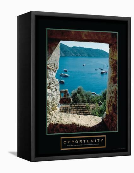 Opportunity - Window-Unknown Unknown-Framed Stretched Canvas