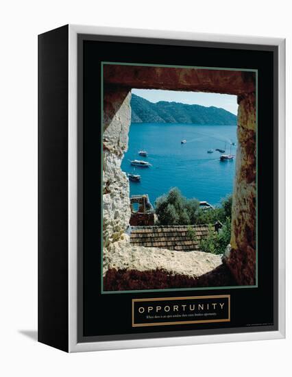 Opportunity - Window-Unknown Unknown-Framed Stretched Canvas