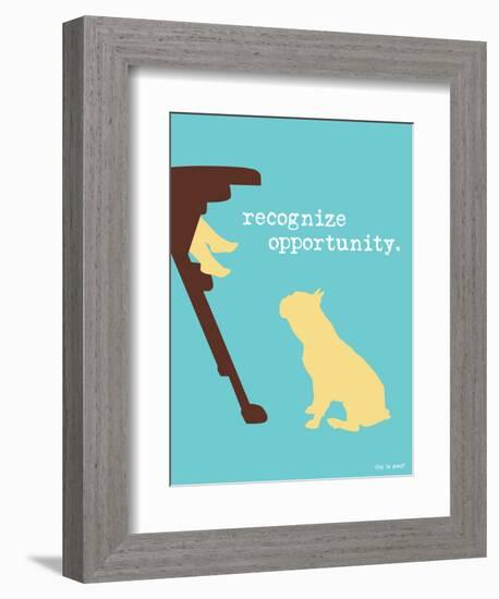 Opportunity-Dog is Good-Framed Art Print